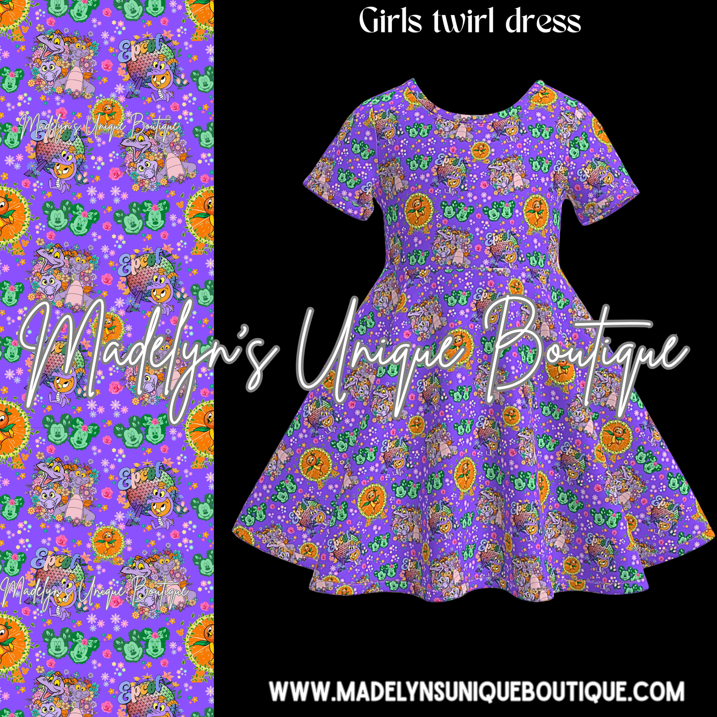 Girls twirl dress