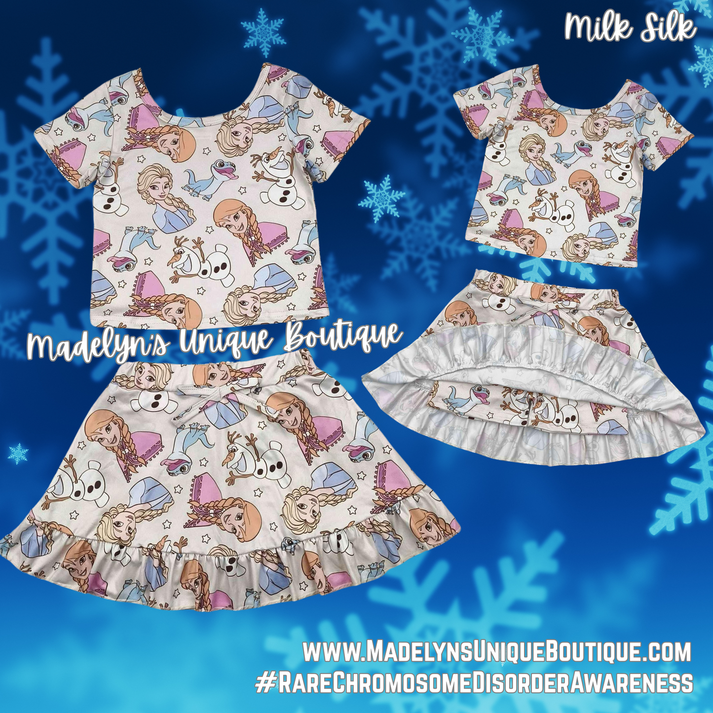 Magic frozen set with shorts