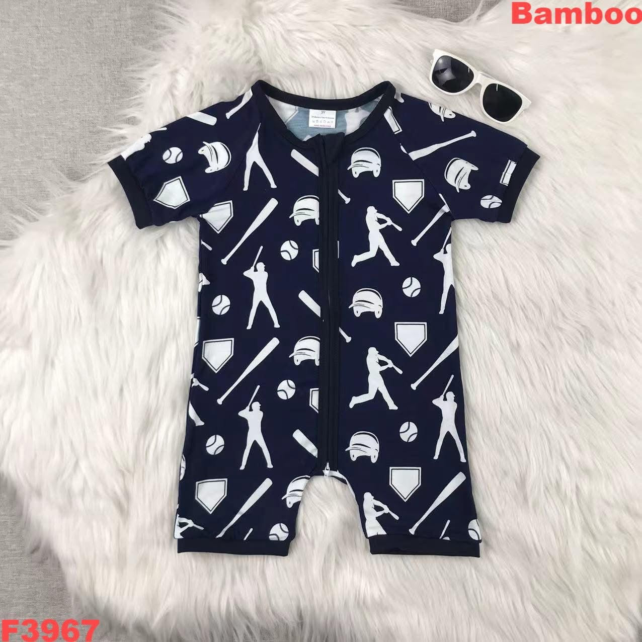 Bamboo shortie baseball