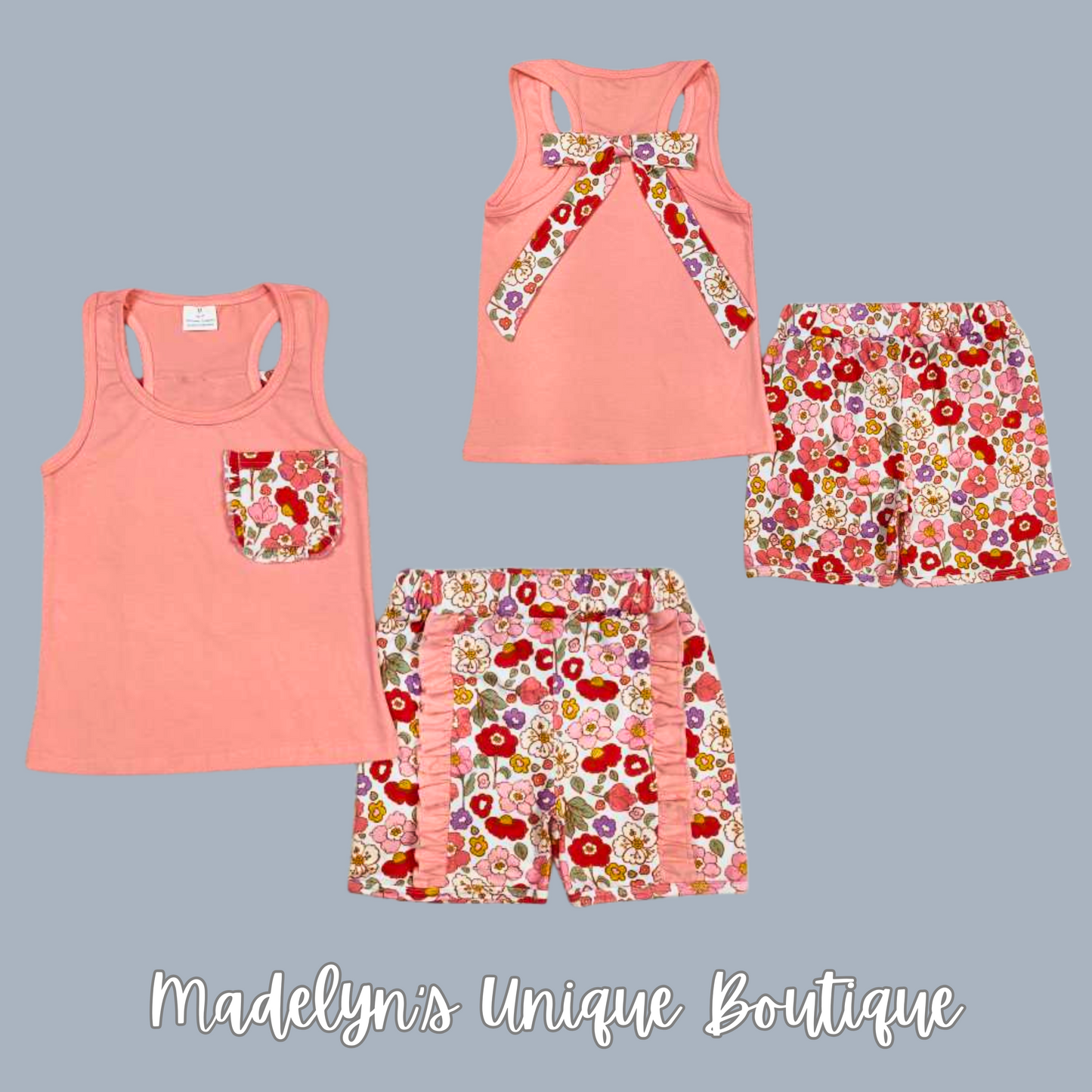 Flowers and bow