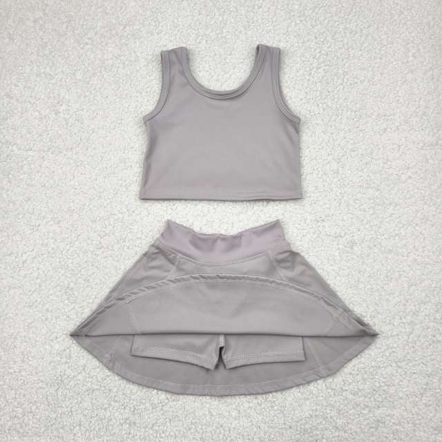 sports athletic set with shorts built in