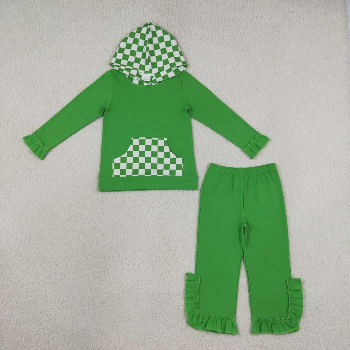 Girls hooded set