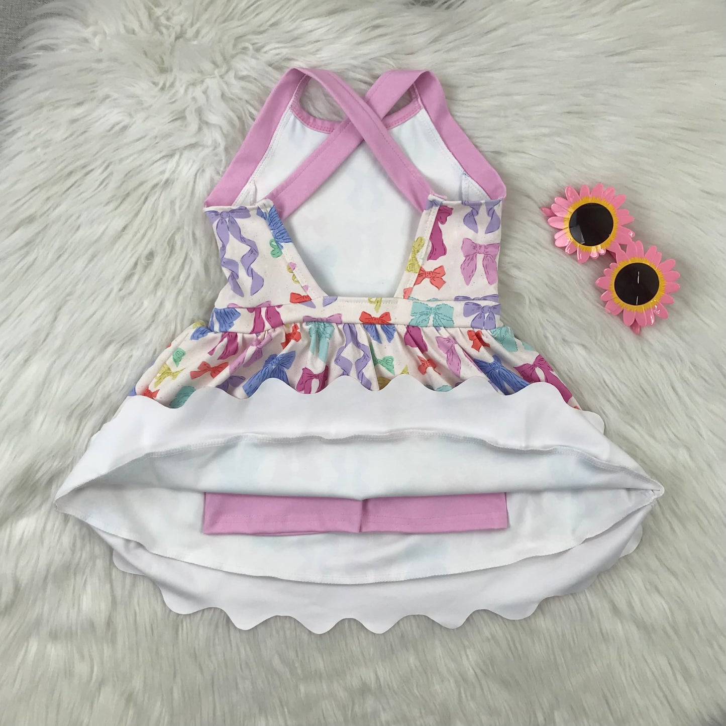 athletic set with shorts built in