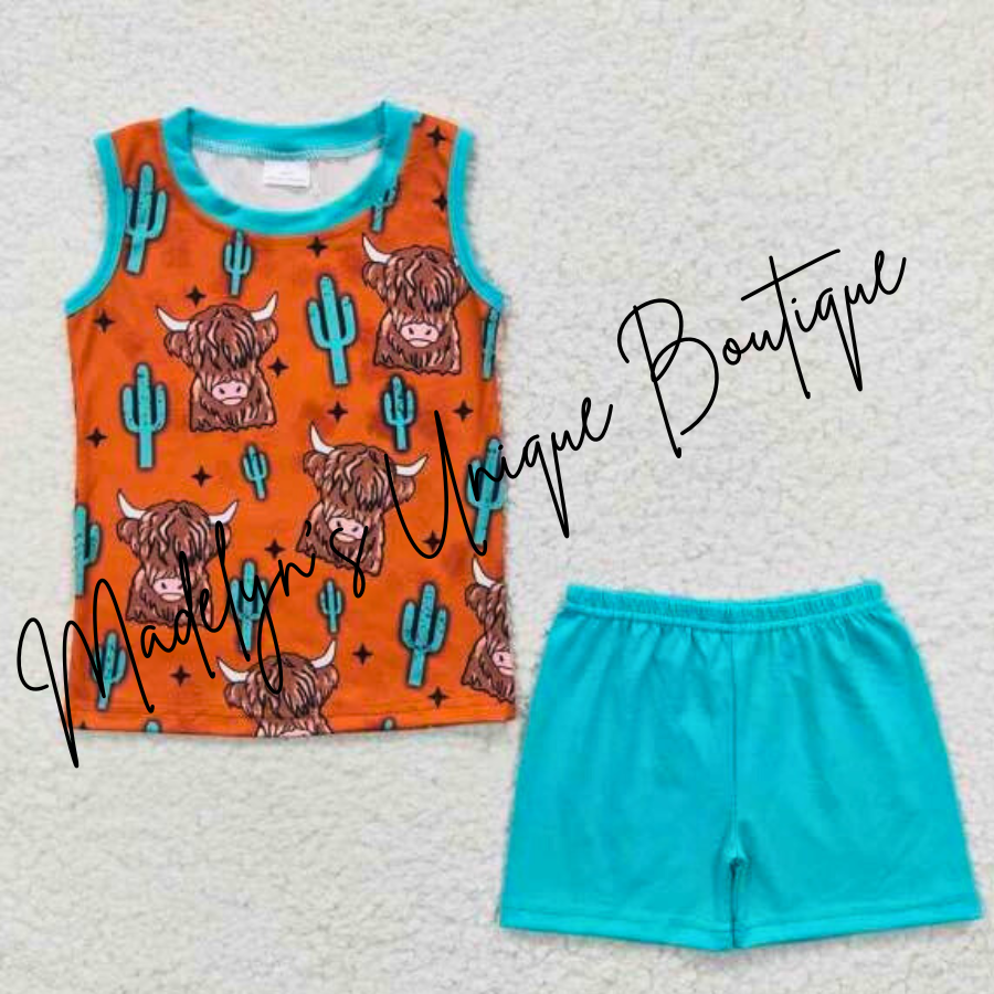 SS Highland cow set