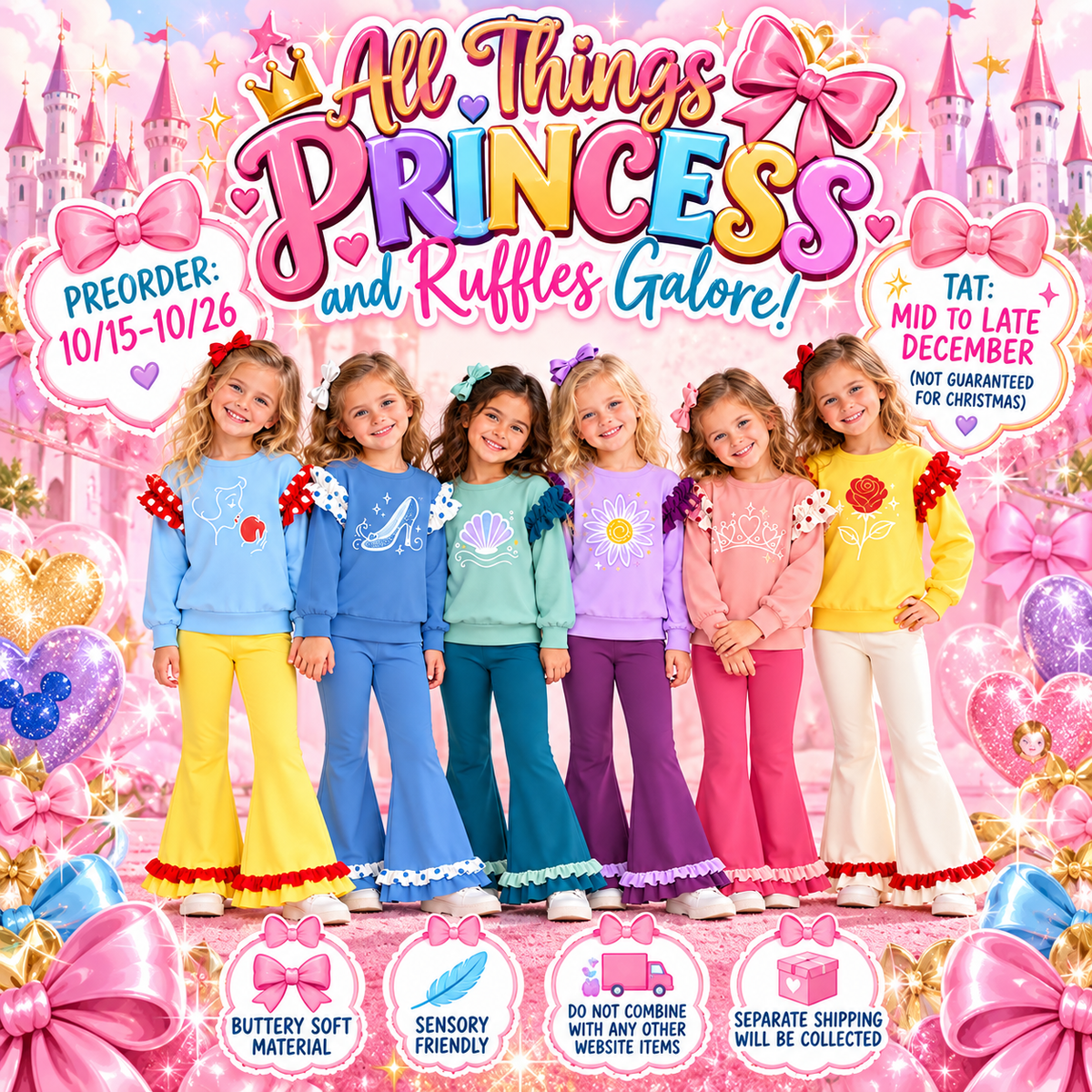 ✨Princess and ruffles Galore✨