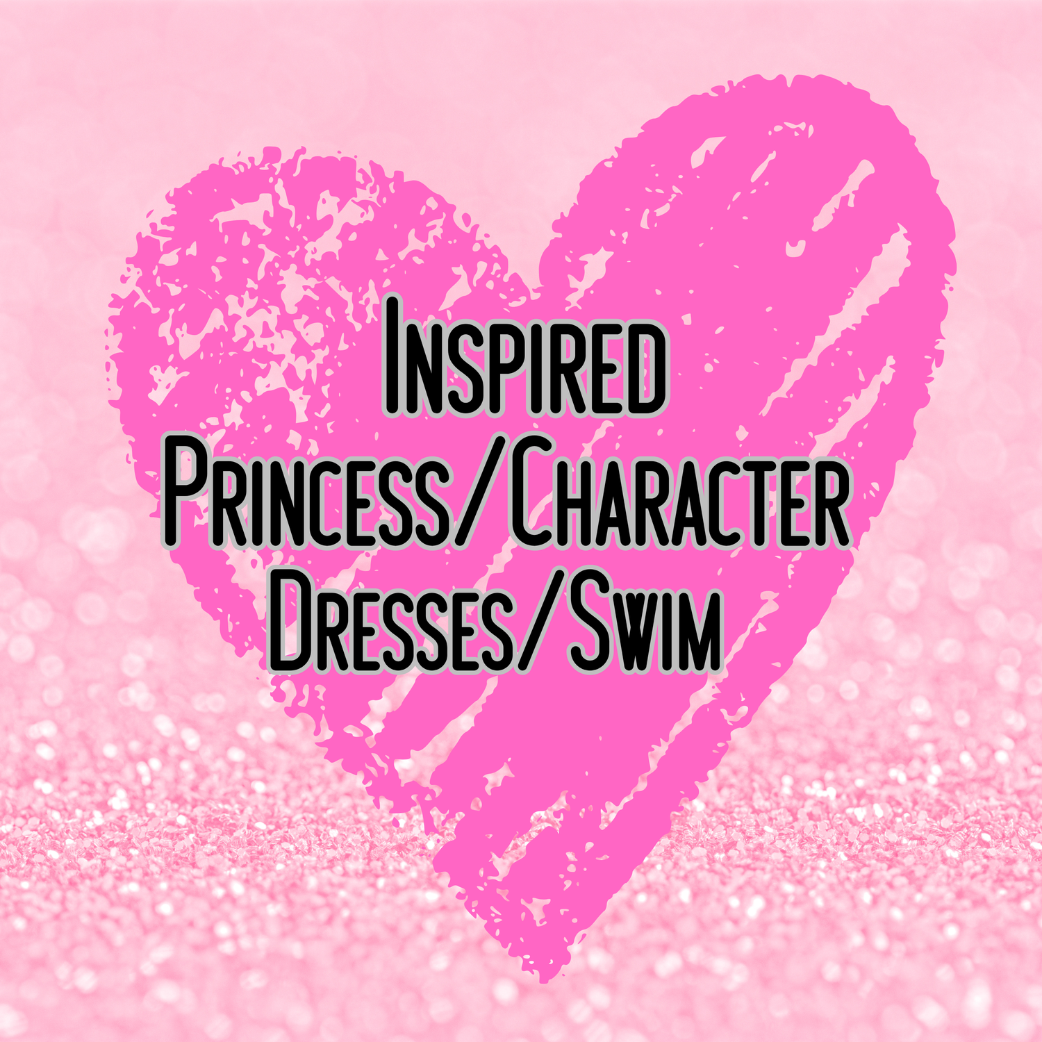Character Inspired girls dresses