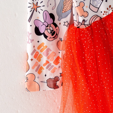 Fall tulle dress