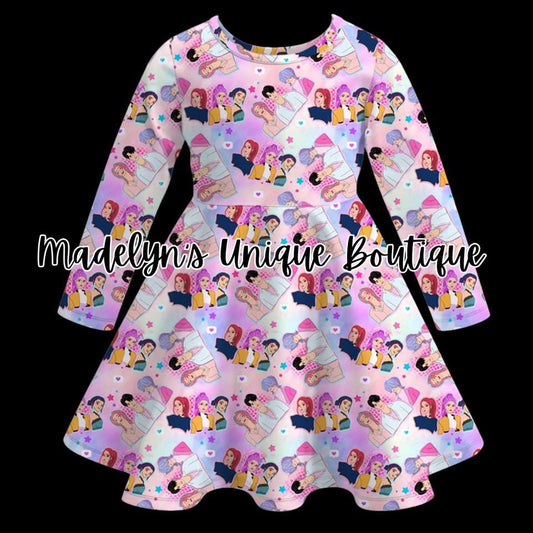 Kids twirl dress