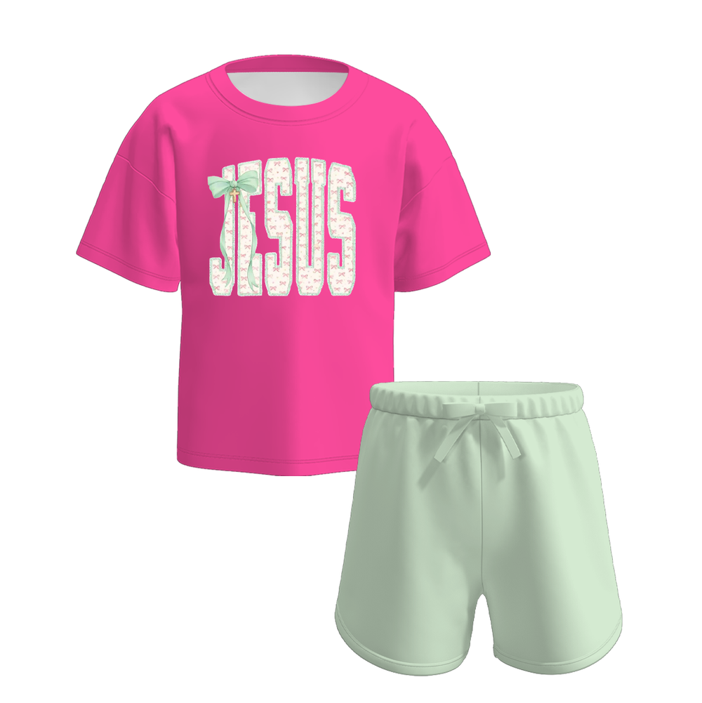 Girls short set