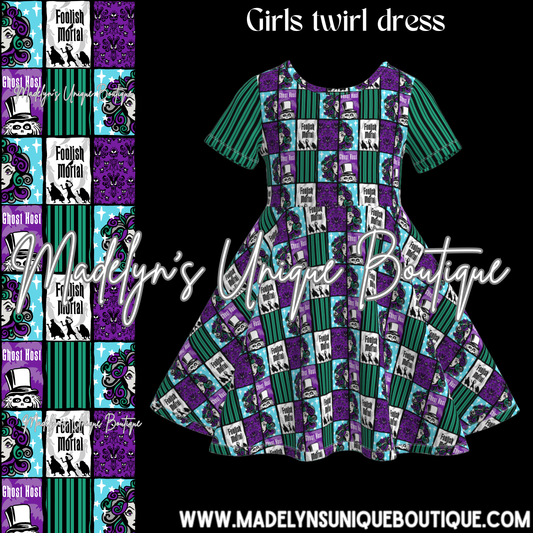 Girls twirl dress