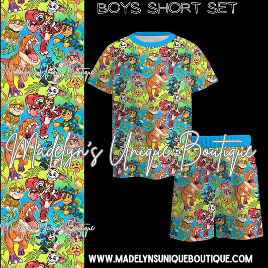 Boys short set