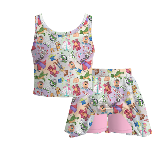Girls skort set