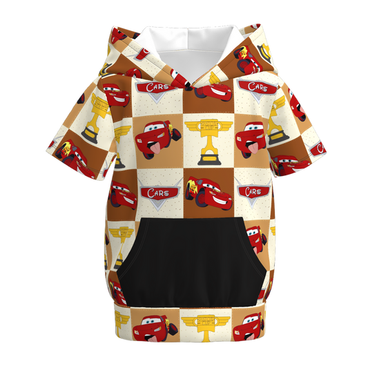 Boys hooded shirt
