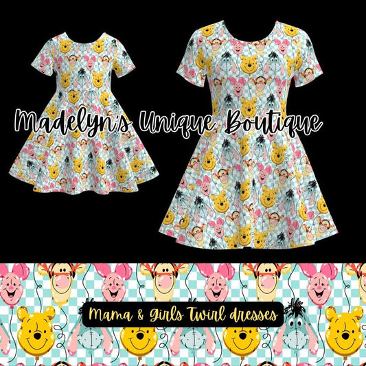 Women’s twirl dress with pockets