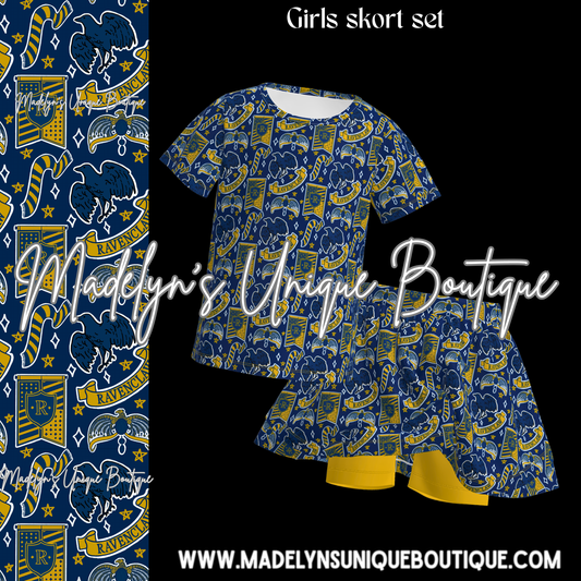 Girls skort set