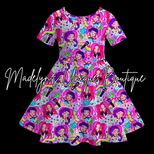 Kids twirl dress