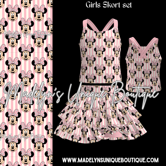 Girls skort set