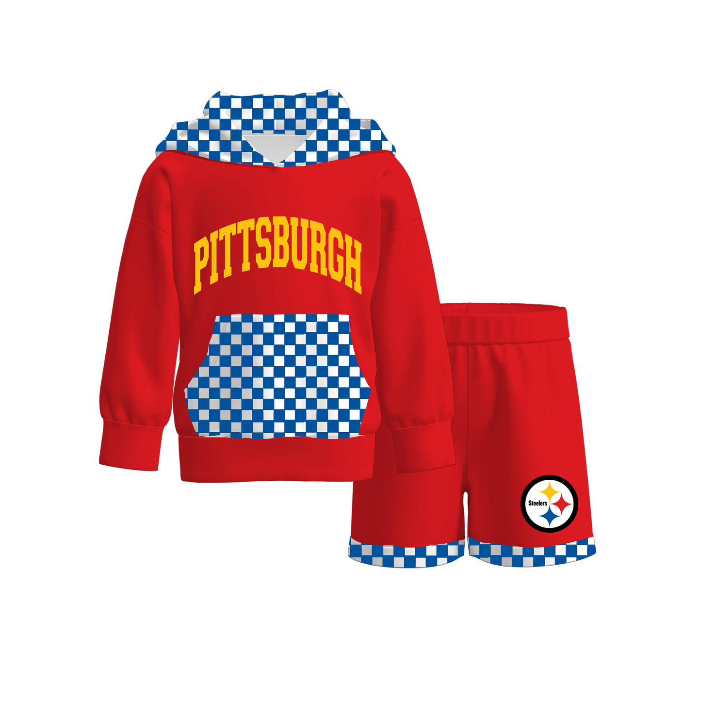 Football Hooded short sets