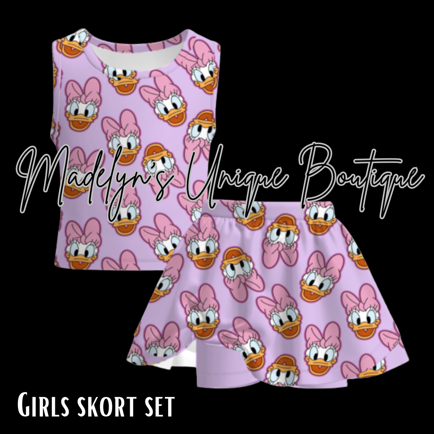 Girls skort set