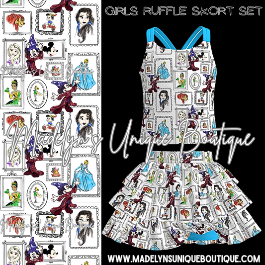 Girls skort set