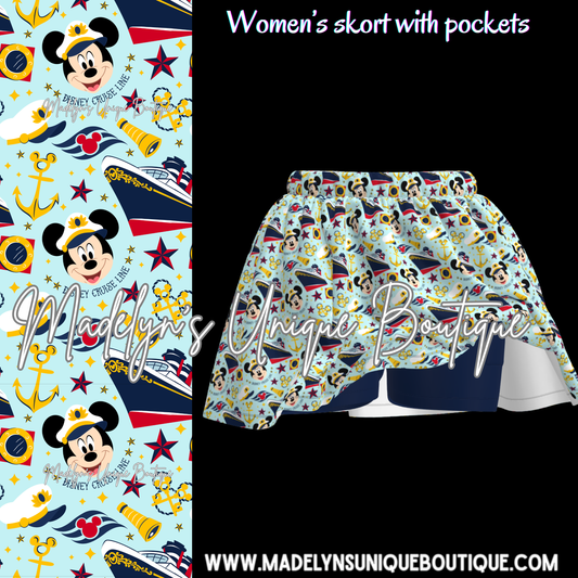 Women’s skort cruise