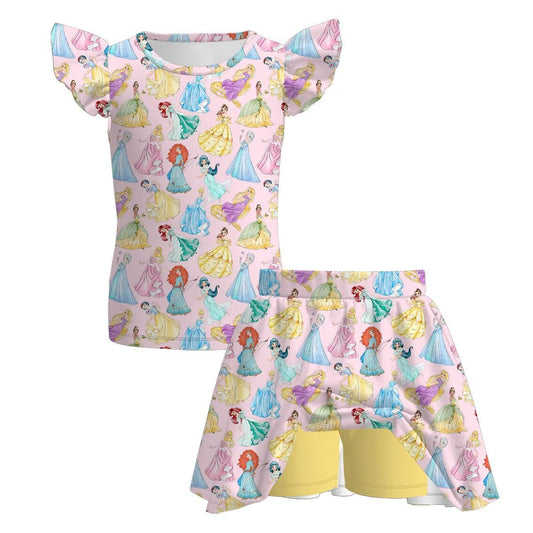 Girls skort set