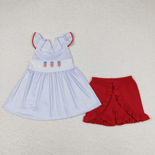 USA Embroidered set