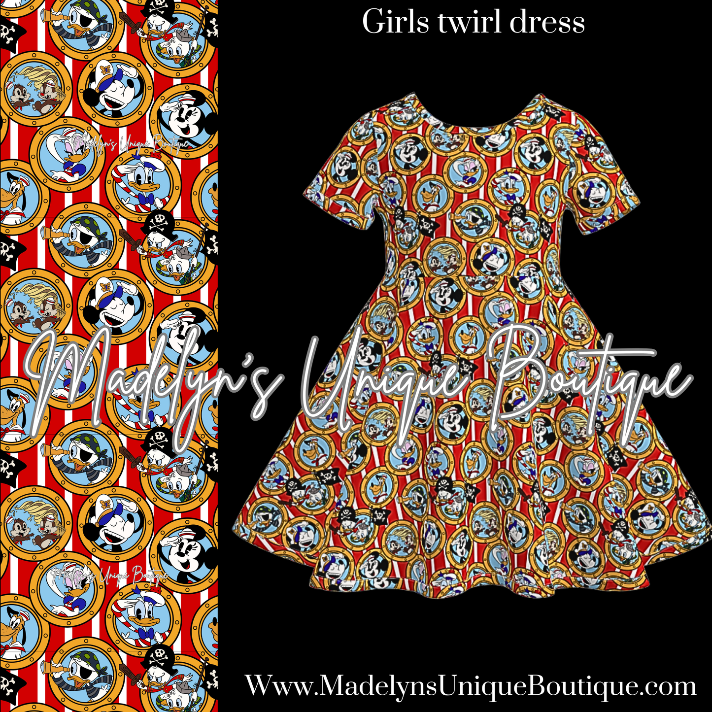 Girls twirl dress