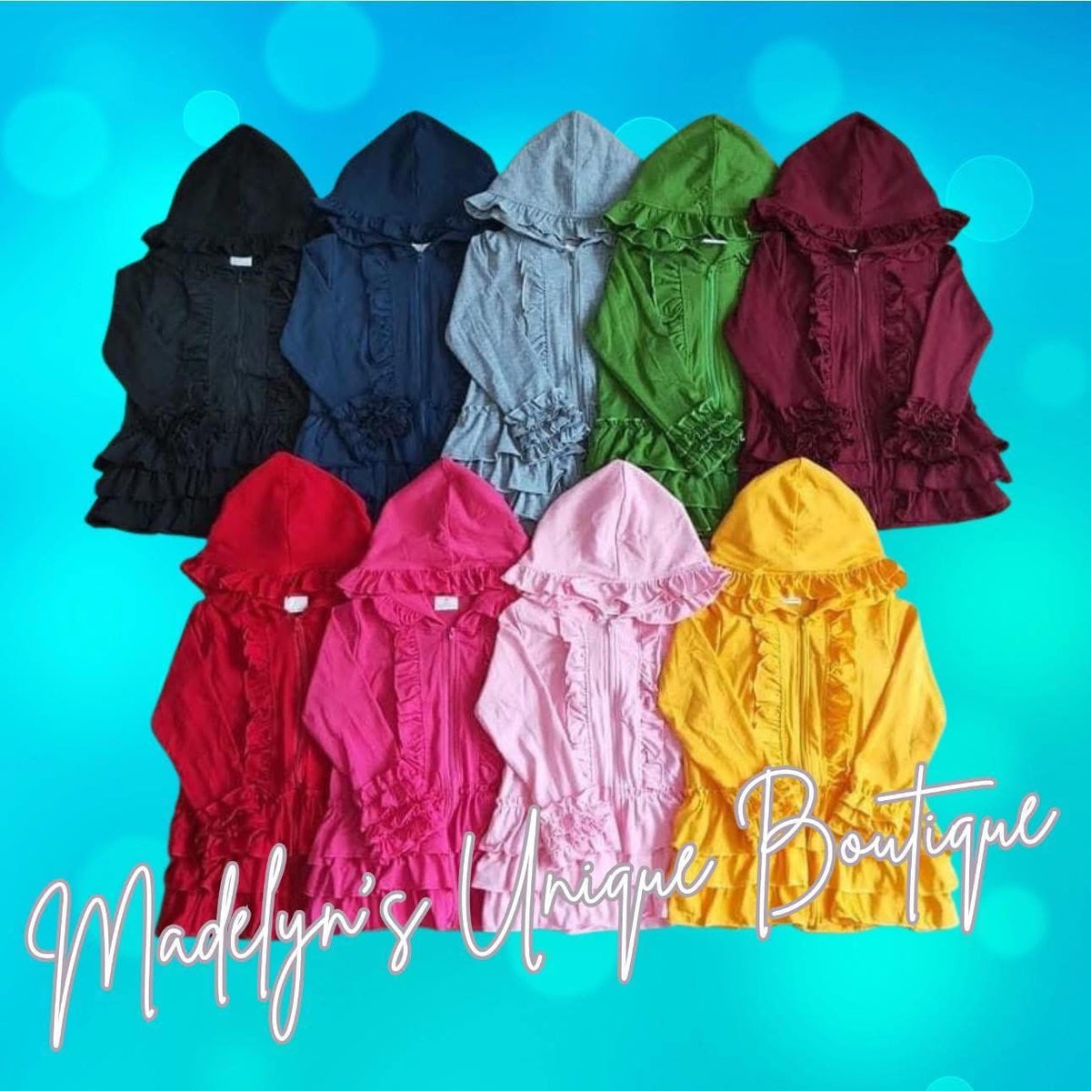 MUB ruffle jackets