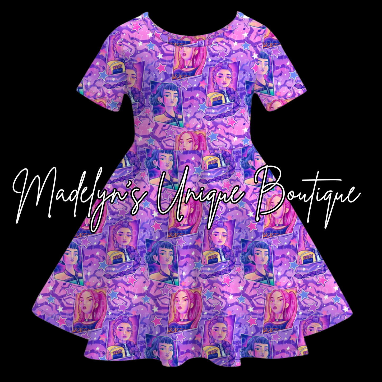 Kids twirl dress