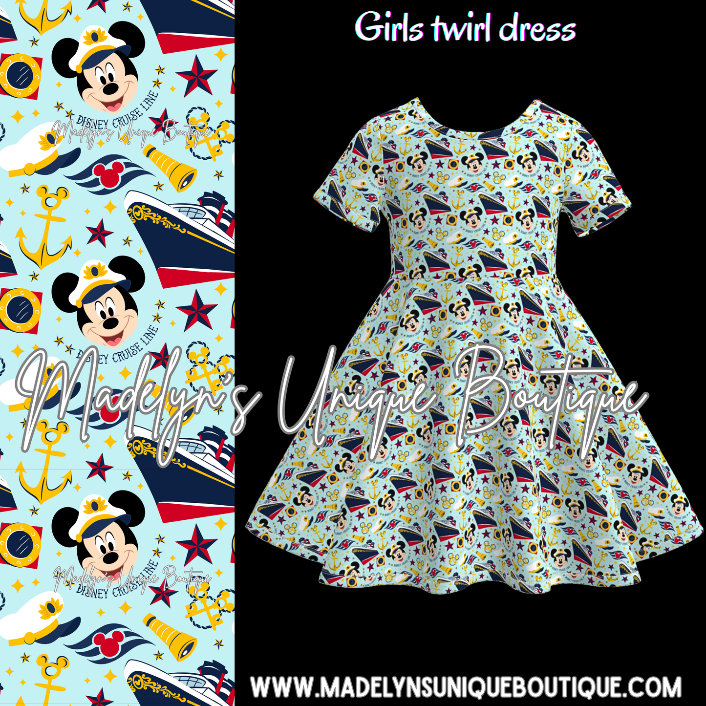 Girls twirl dress