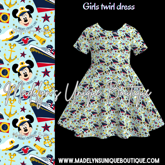 Girls twirl dress