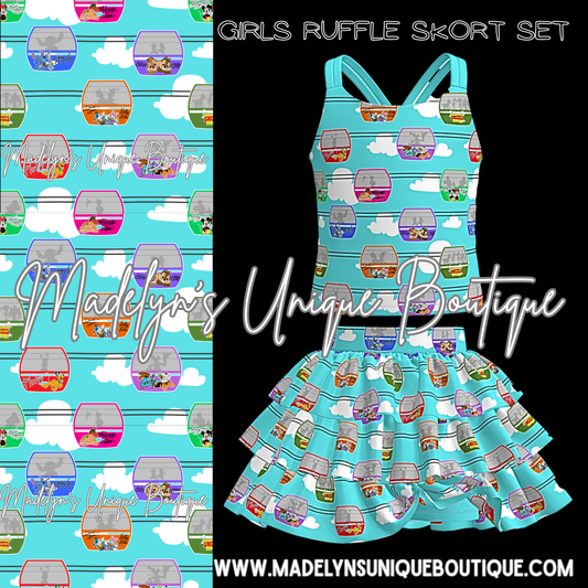 Girls skort set