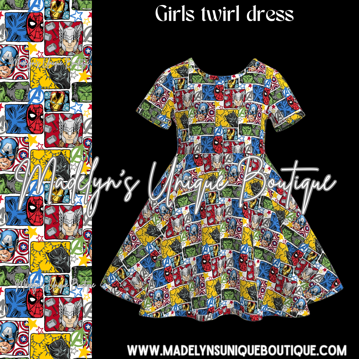 Girls twirl dress