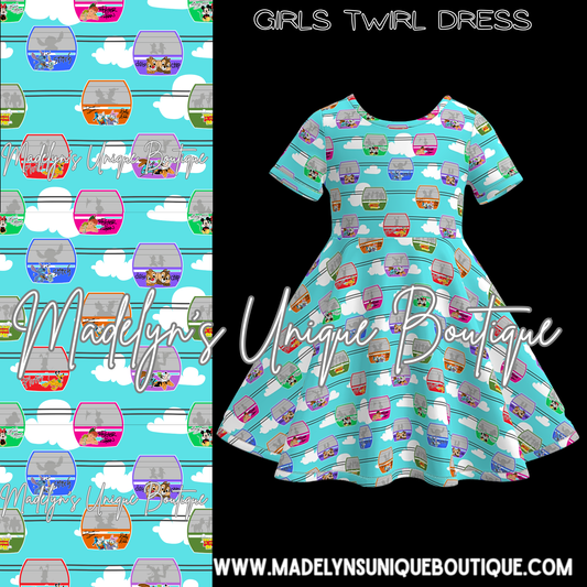 Girls twirl dress