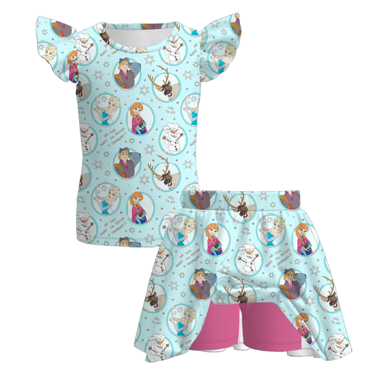 Girls skort set
