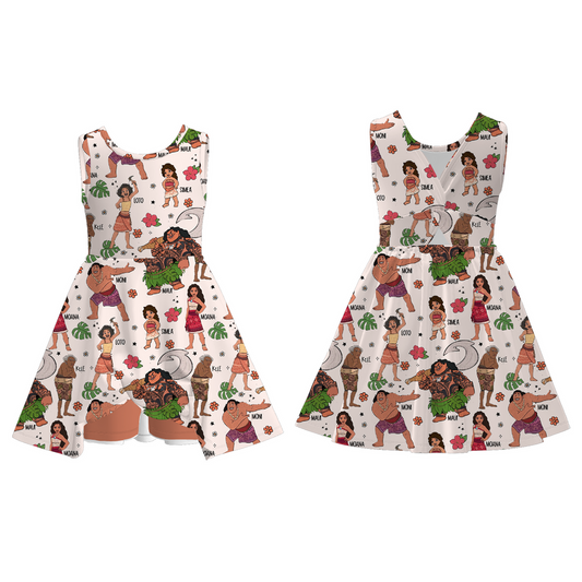 Girls dress with built in shorts