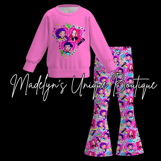 Kids lightweight sweatshirt set