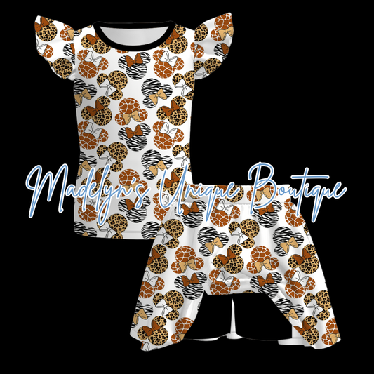 Girls skort set