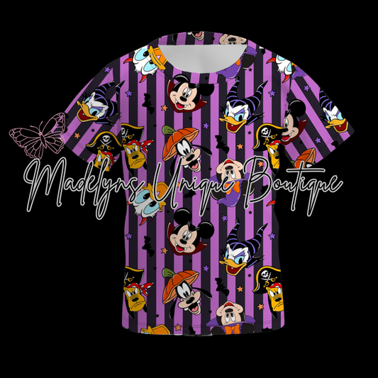 Unisex tee kids “Haunted on main”