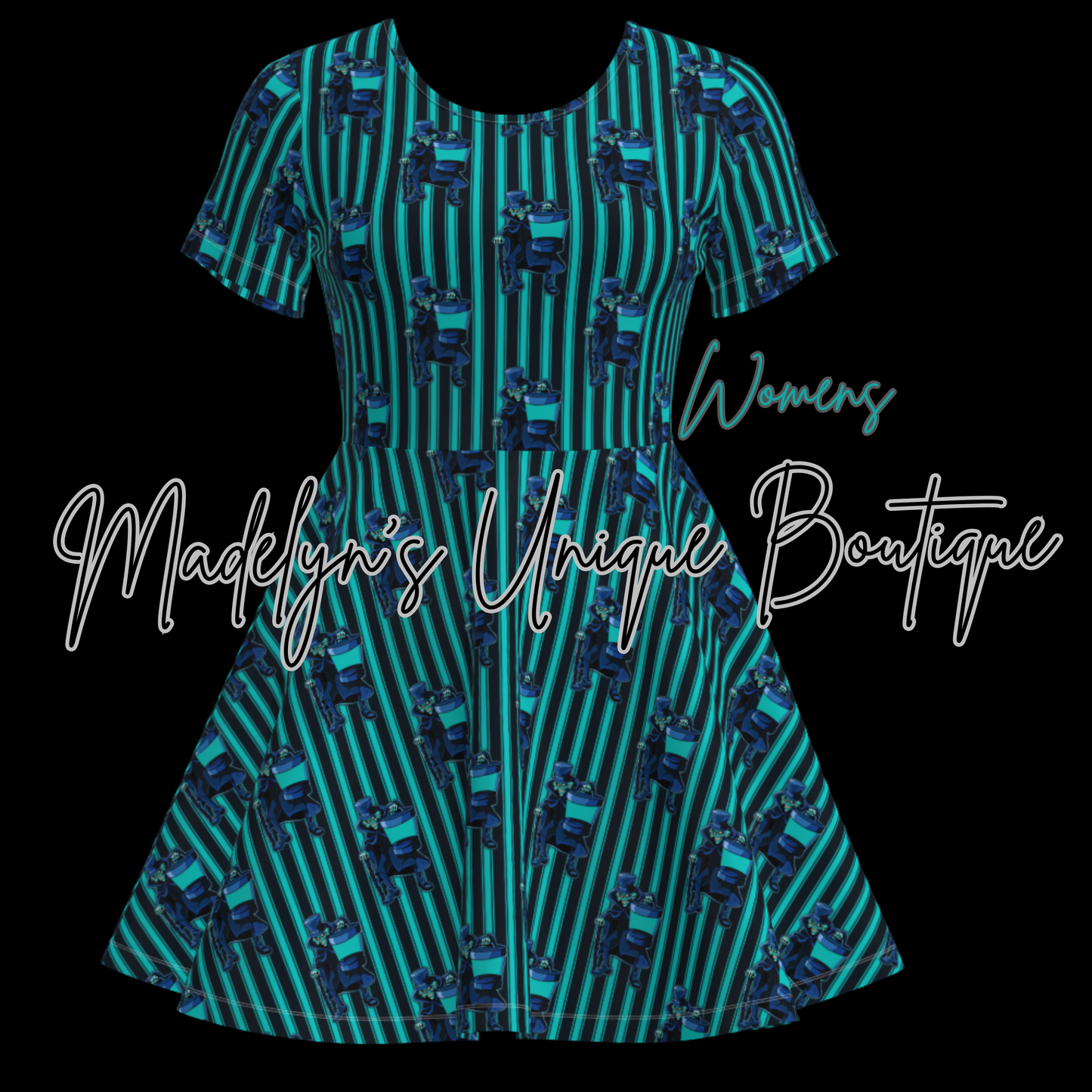 Women’s twirl dress with pockets