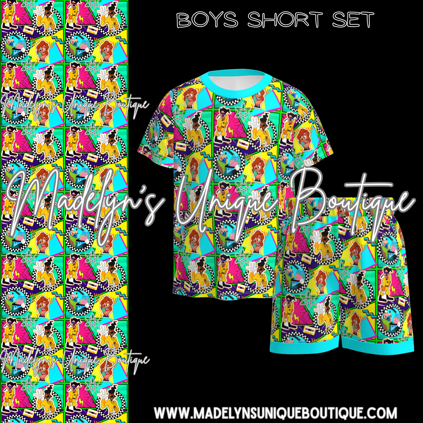 Boys short set