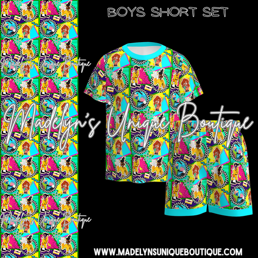 Boys short set