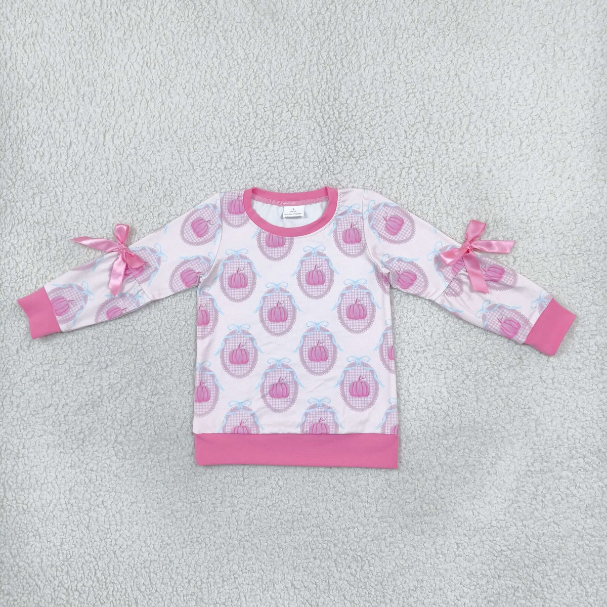 Bow pumpkin shirt