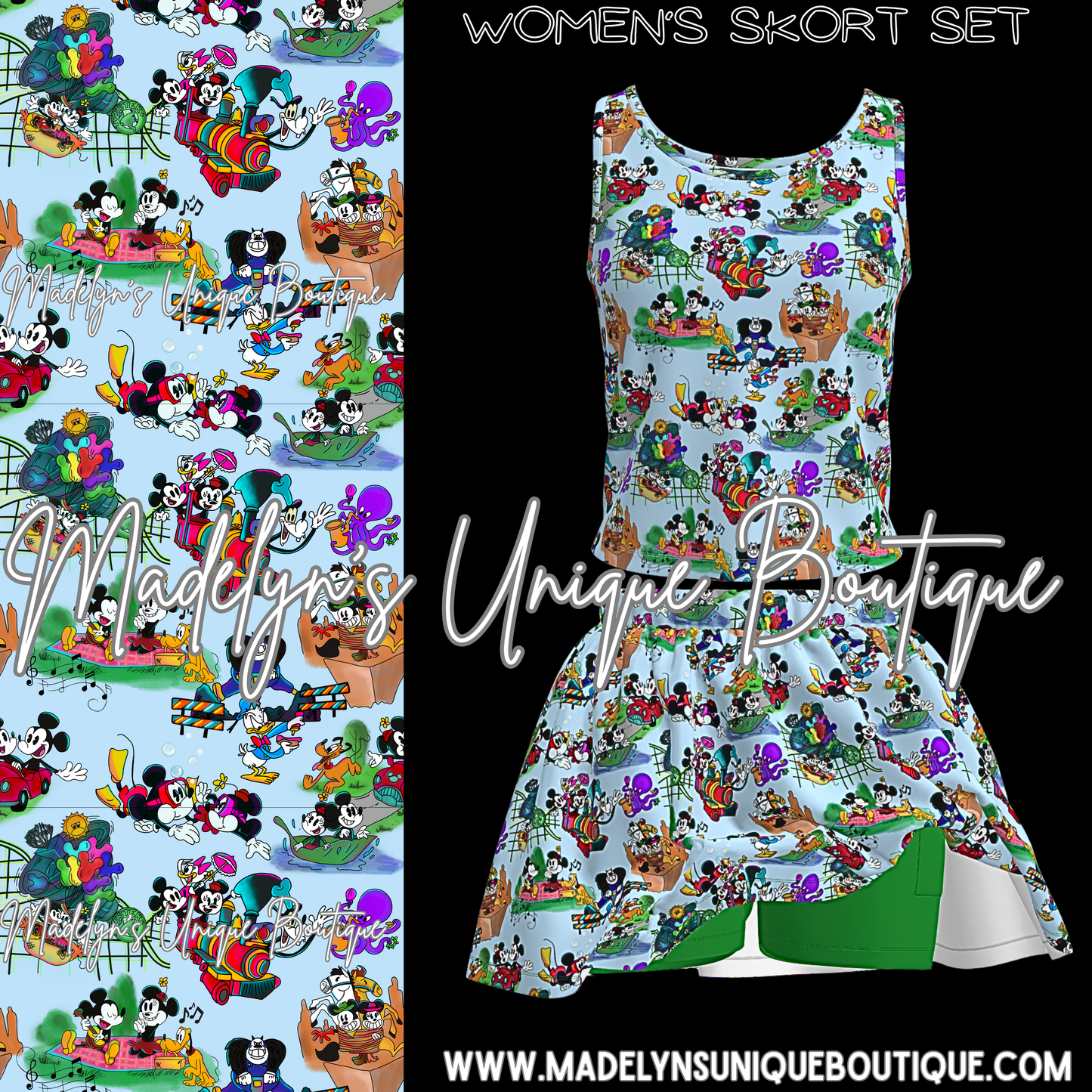 Women’s skort set