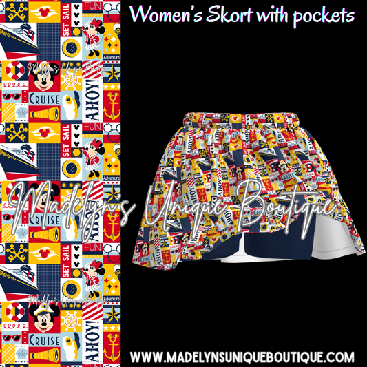 Women’s skort cruise
