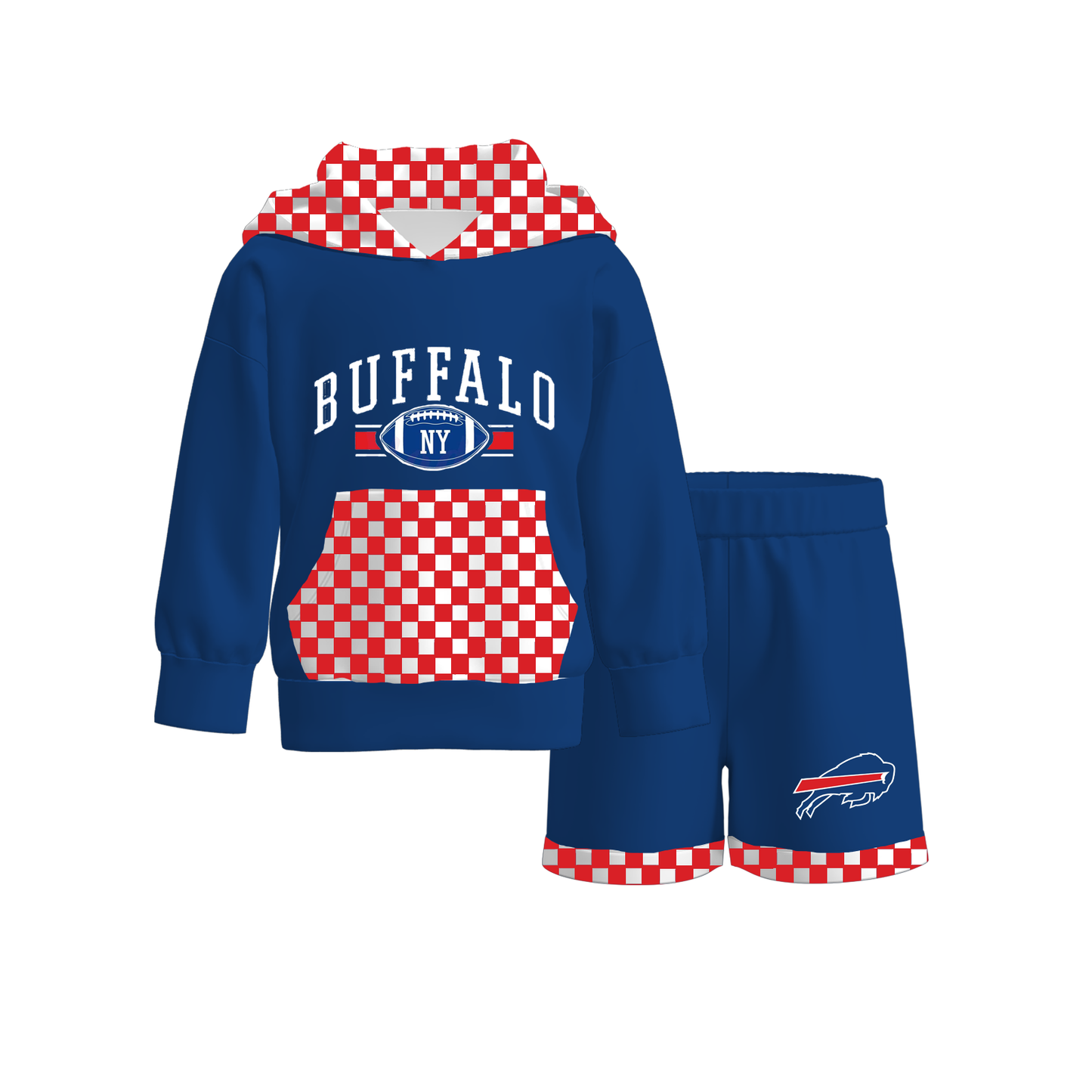 Football Hooded short sets