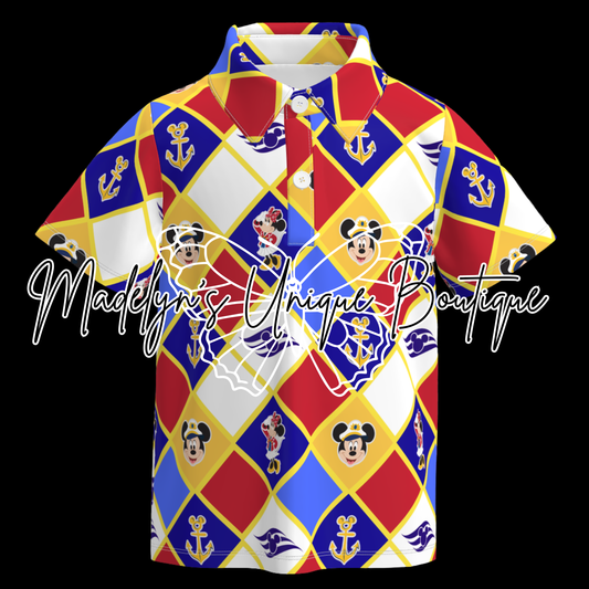 Boys polo shirt “Magic on the high seas”
