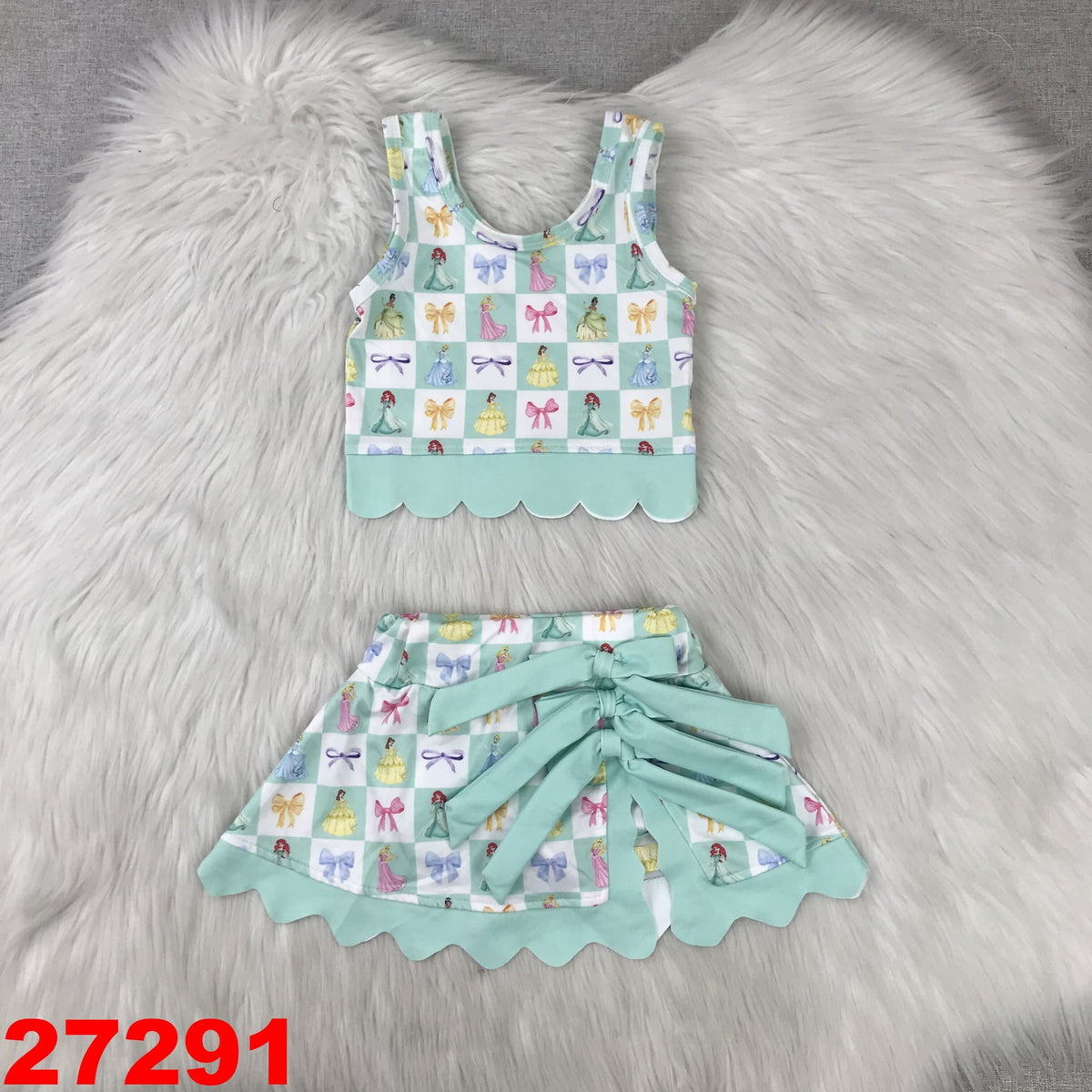 Girls skort set