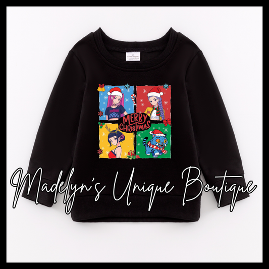 Girls lightweight sweatshirt